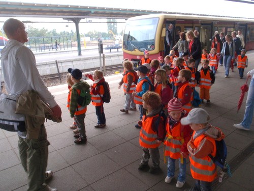 little School Kids on an Adventure.